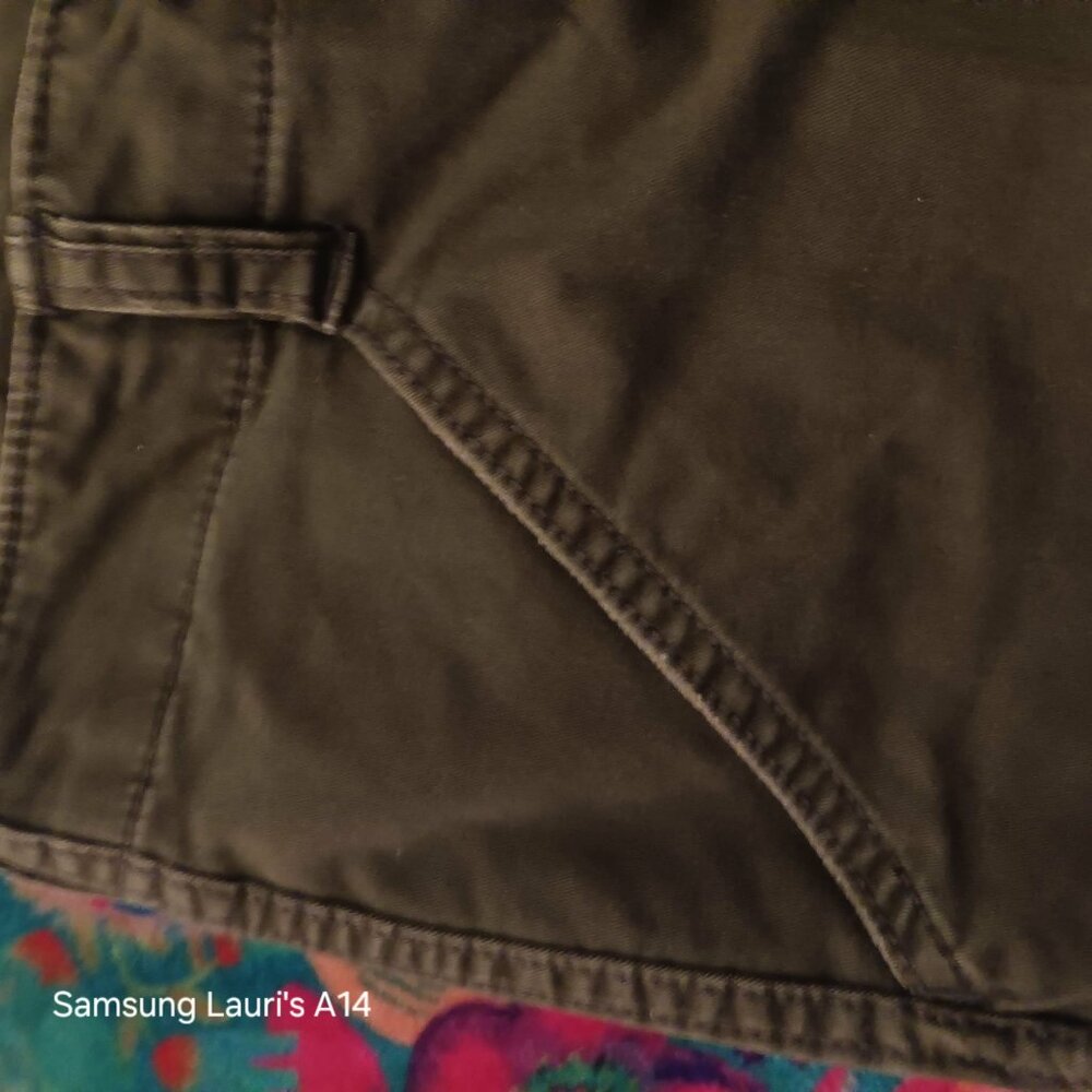 Ralph Lauren Denim and Supply straight leg army green cargo pants - Picture 3 of 5